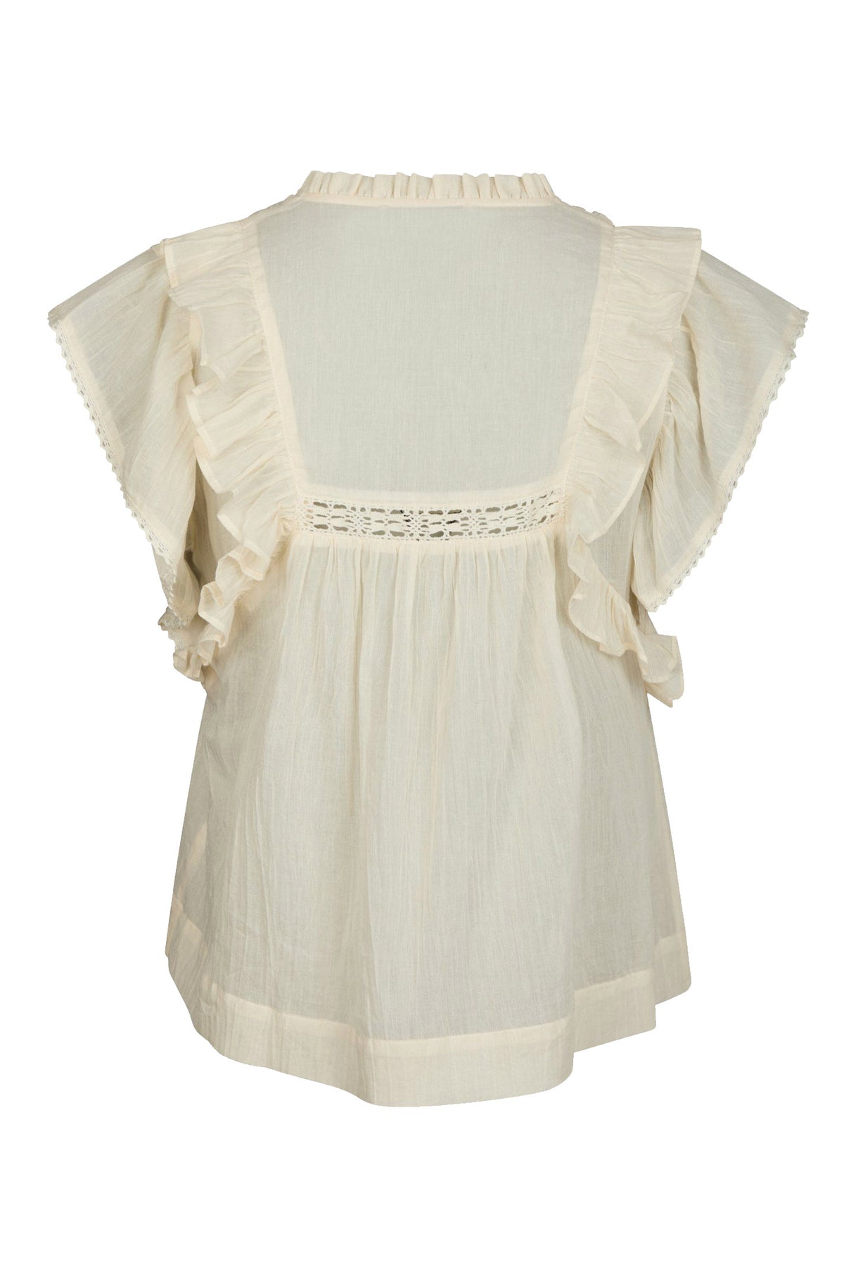 Jayla S Voile Ljusgul - 159881