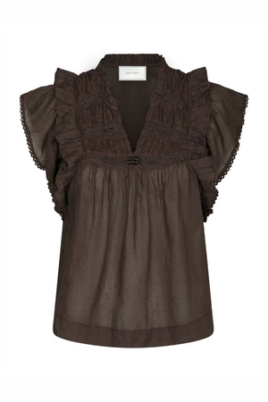 Jayla S Voile Dark brown - 159881