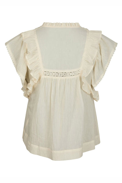 Jayla S Voile Top Ljusgul - 159881 Thumbnail