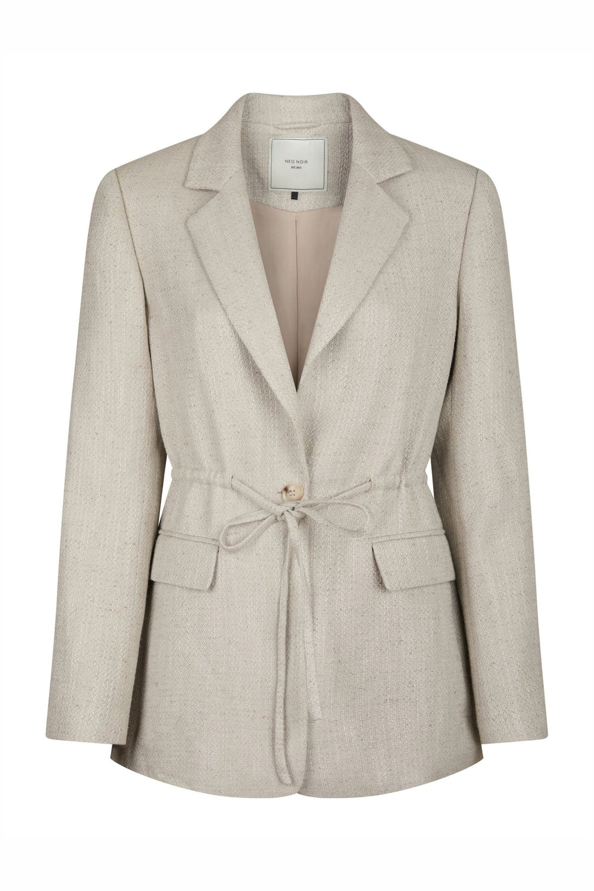 Jemmie Bouclé Blazer Natural - 168251