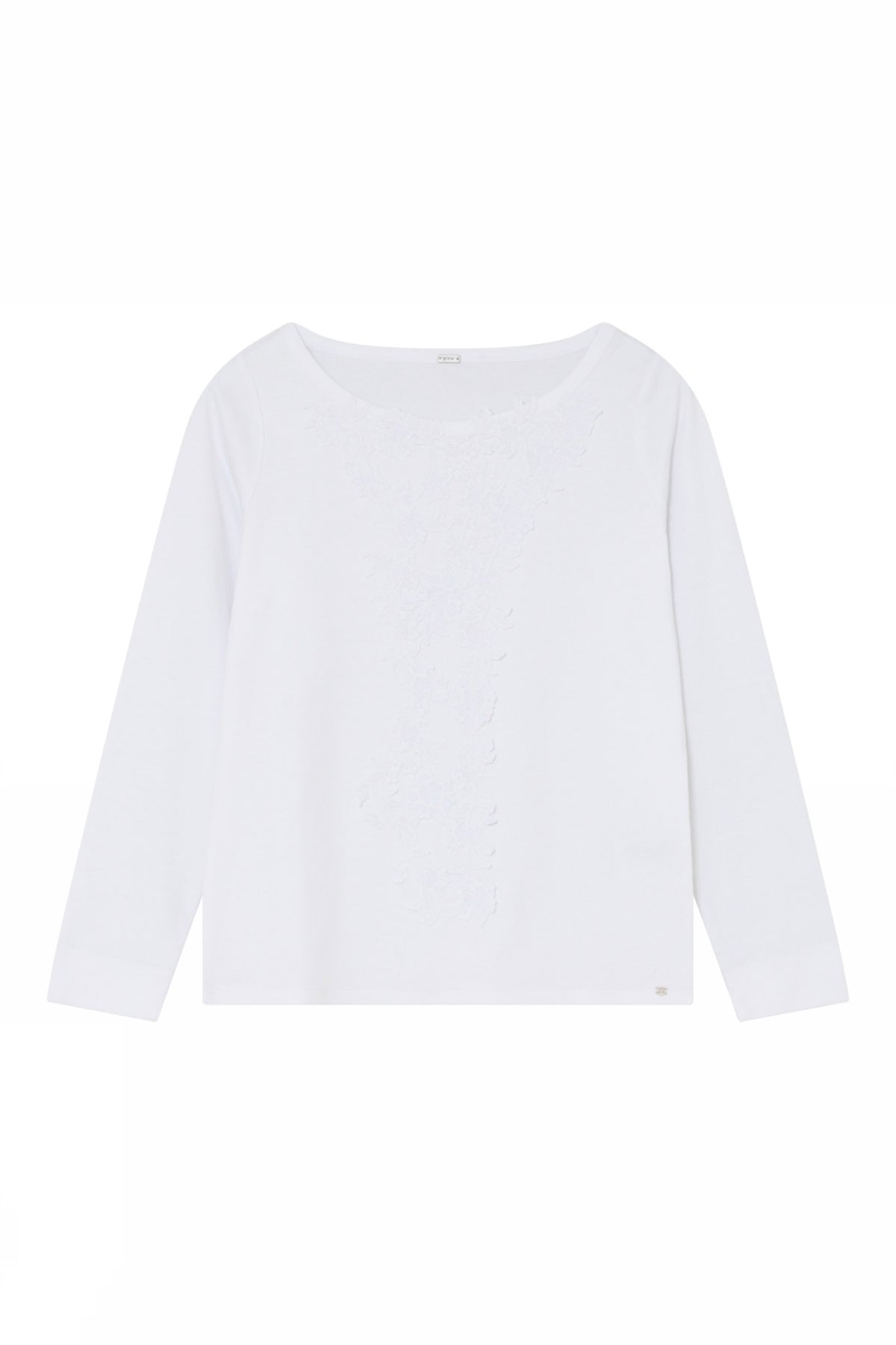 Jill, t-shirt L/S 1000-Vit - 60704/1515
