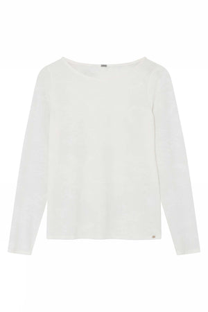 Jill, t-shirt L/S 1010-Off White - 60709/1512