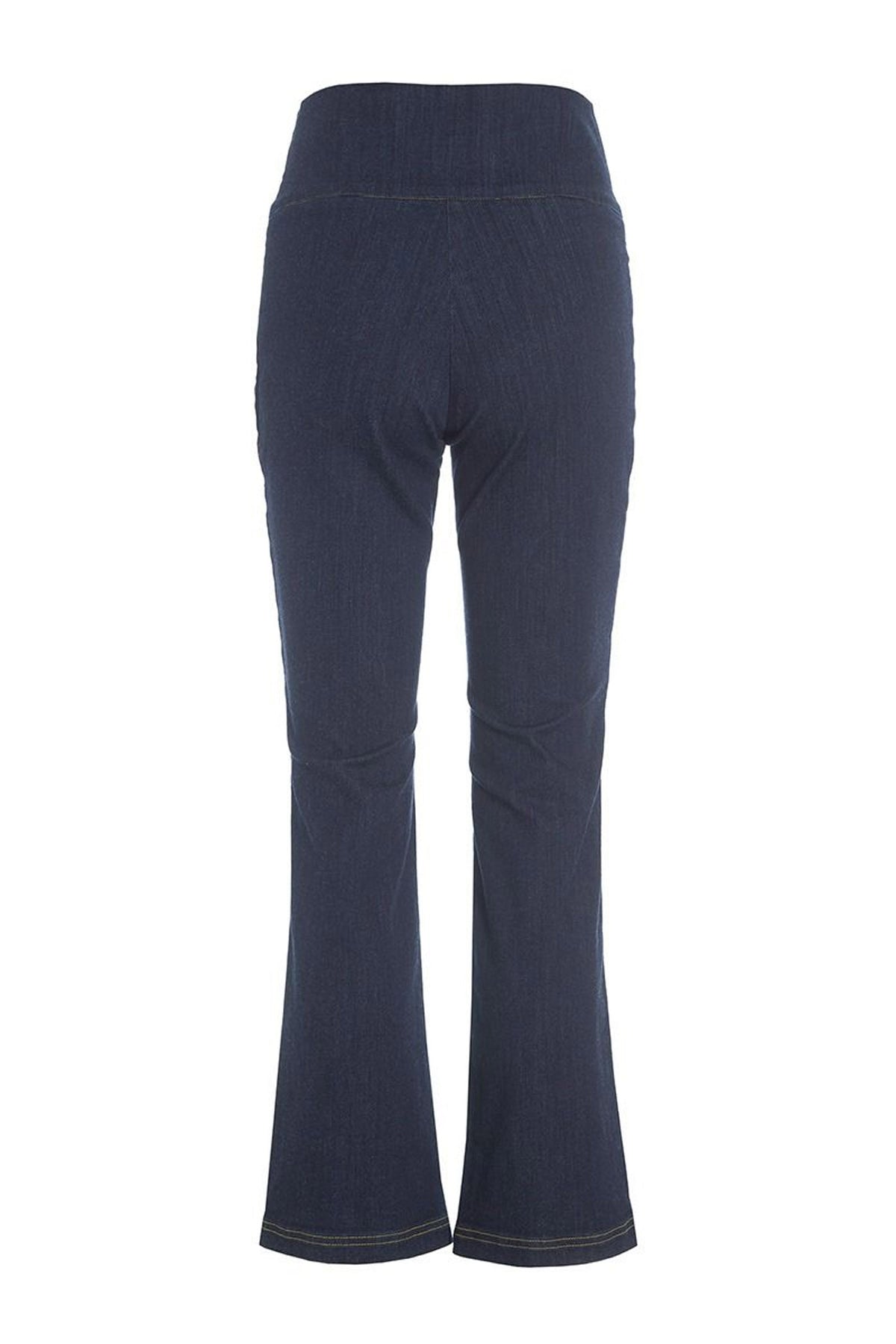 Jinzu-byxor med svaj Dark Jeans Blue - 257-2445-5410