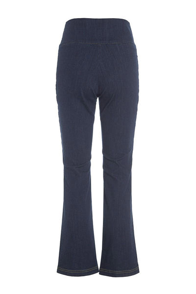 Jinzu-byxor med svaj Dark Jeans Blue - 257-2445-5410 Thumbnail