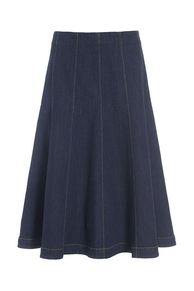 Jinzu kjol Dark Jeans Blue - 257-2445-5412 Thumbnail