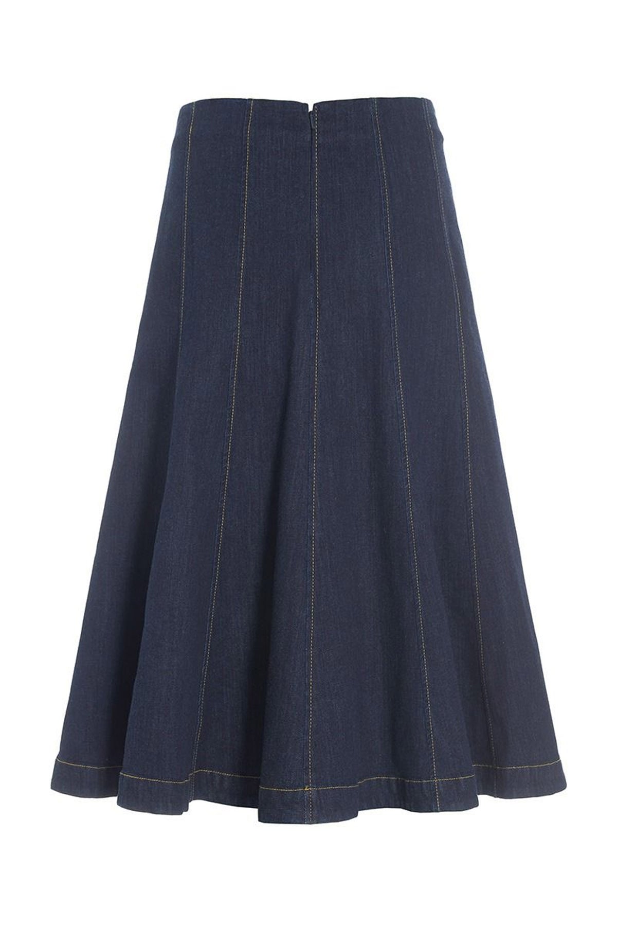 Jinzu kjol Dark Jeans Blue - 257-2445-5412