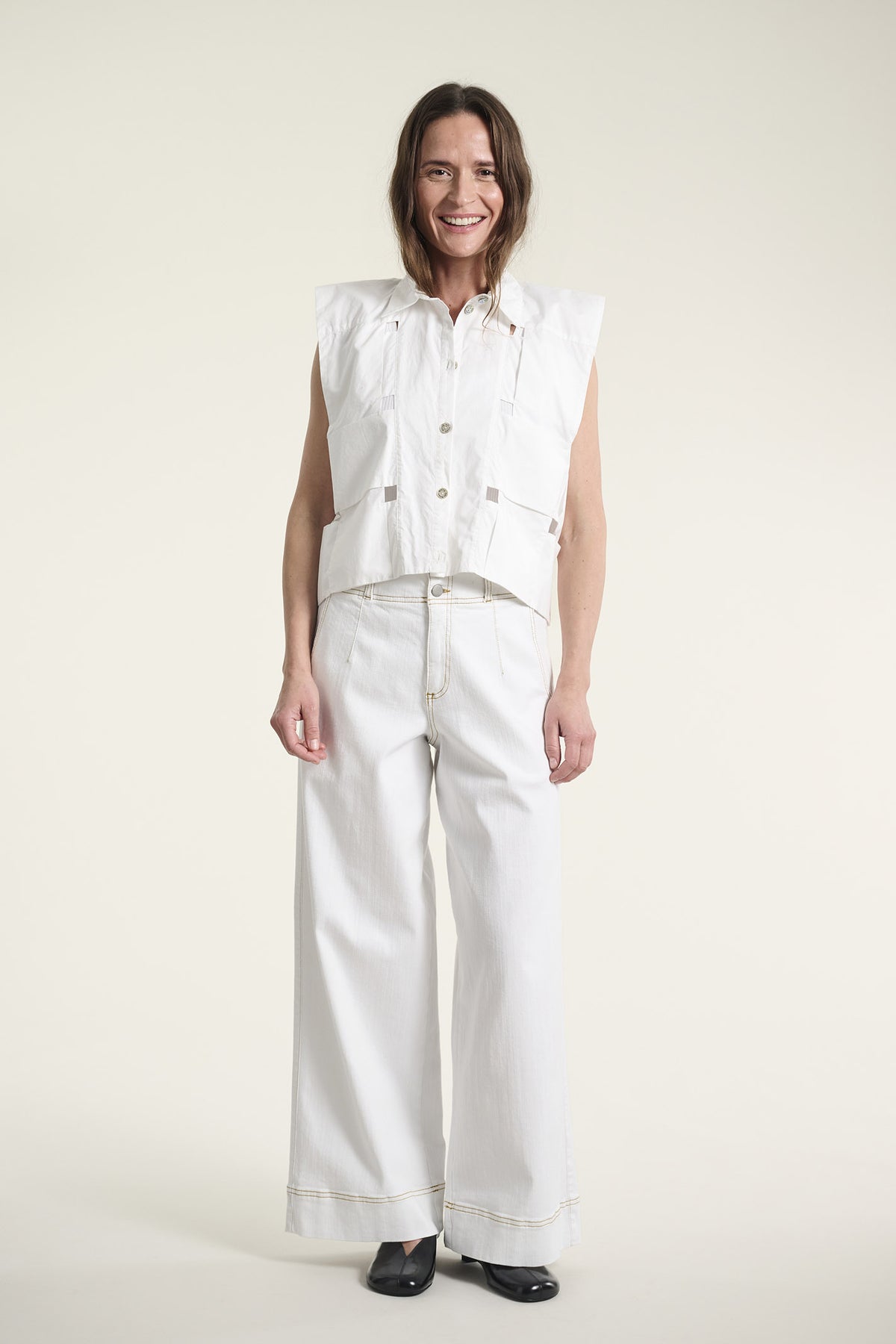 Jinzu vida byxor White - 261-2445-5607