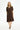 Jo dress 1/2 sleeves Brown - 17248