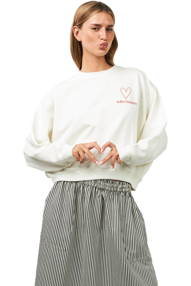 SydneyLL Sweatshirt LS 30 30 Röd - 90070-1081