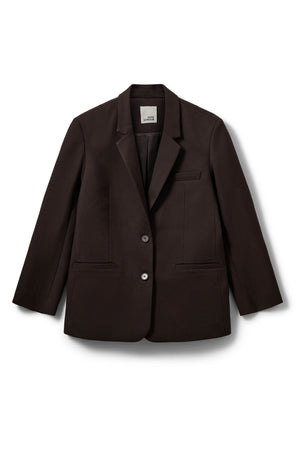 KAISW OVERSIZE BLAZER 7025 Mörkbrun - SNOS698