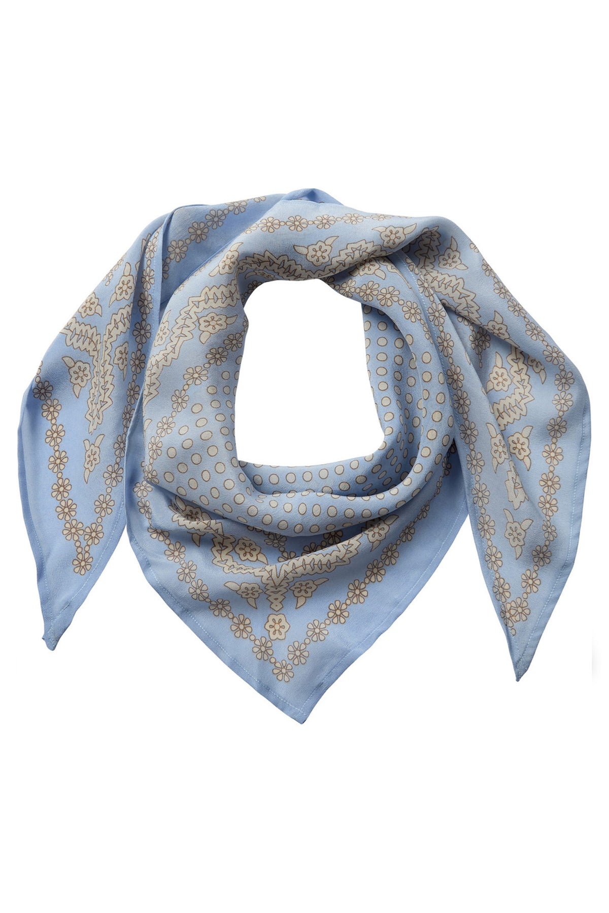 KARENSW SCARF 5063 Ljusblå - S261912