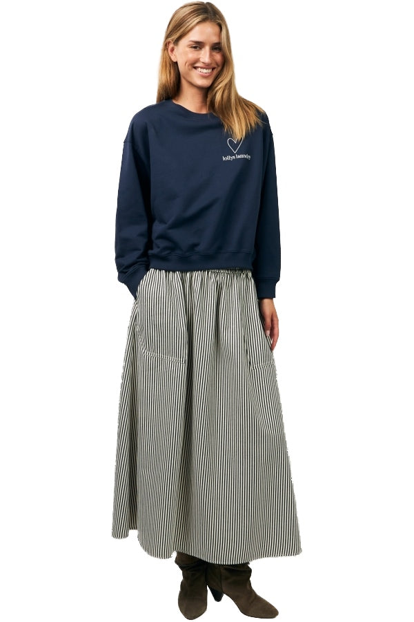 SydneyLL Sweatshirt LS 23 23 Mörkblå - 90070-1082