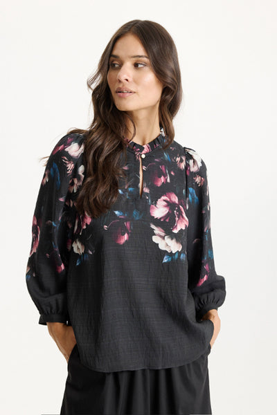 Kaitlyn blus SVART - 16854 Thumbnail