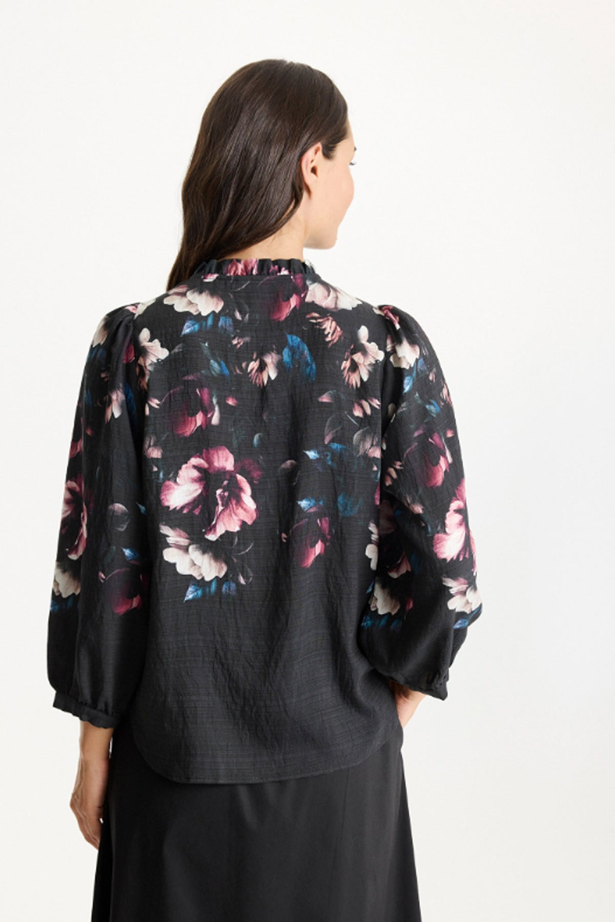 Kaitlyn blus SVART - 16854