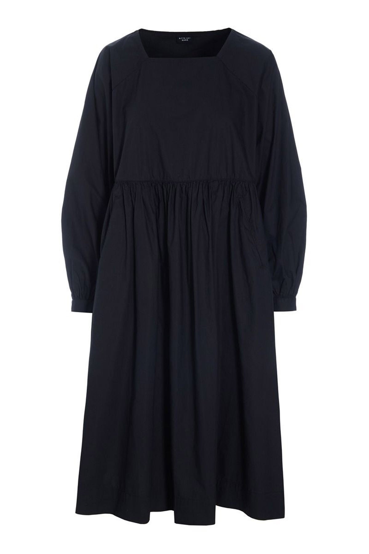 Kami bomulls-raglanklänning Black - 262-2429-5714
