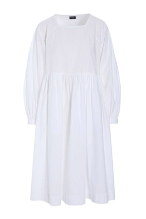 Kami cotton raglan-klänning White - 262-2429-5714