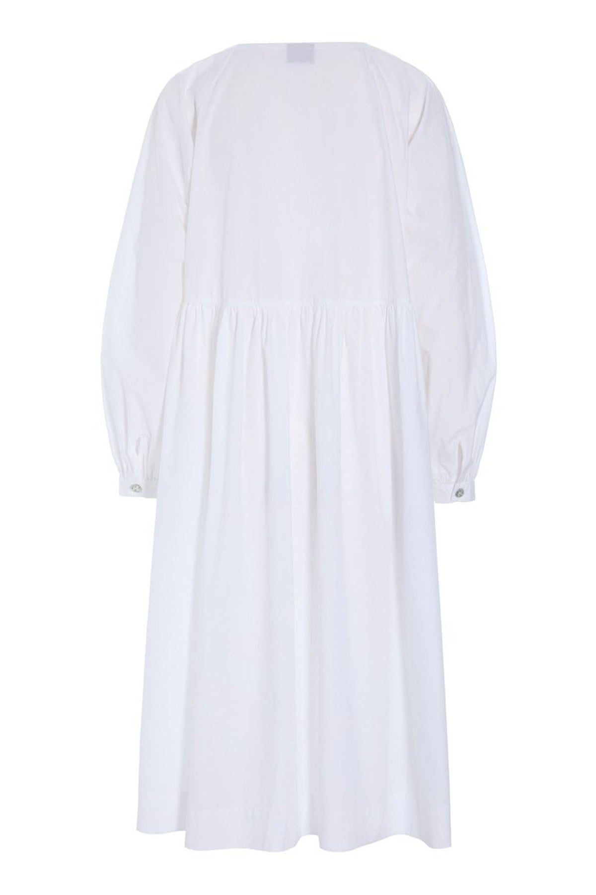 Kami cotton raglan-klänning White - 262-2429-5714