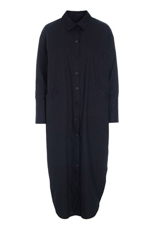 Kami bomullsskjortklänning Black - 262-2429-5715