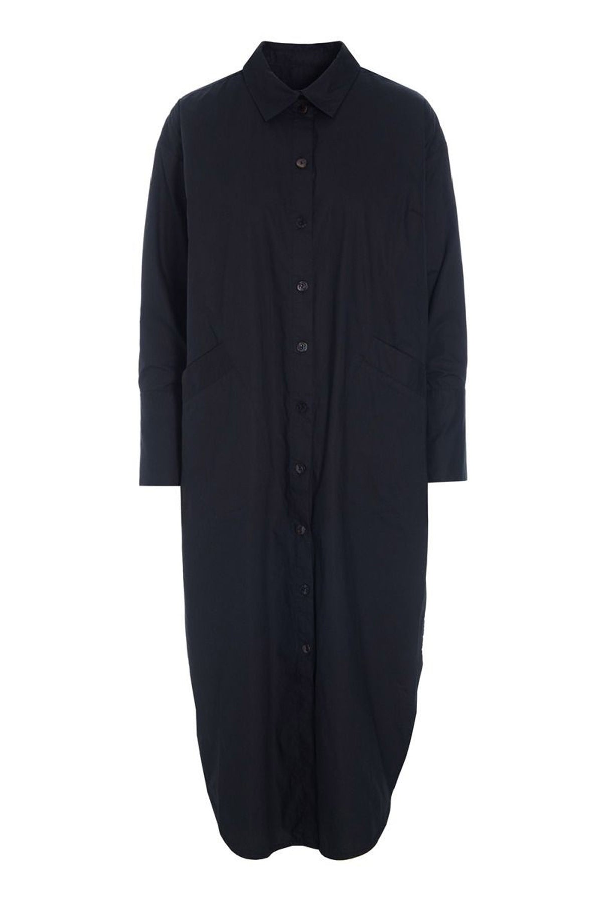 Kami bomullsskjortklänning Black - 262-2429-5715