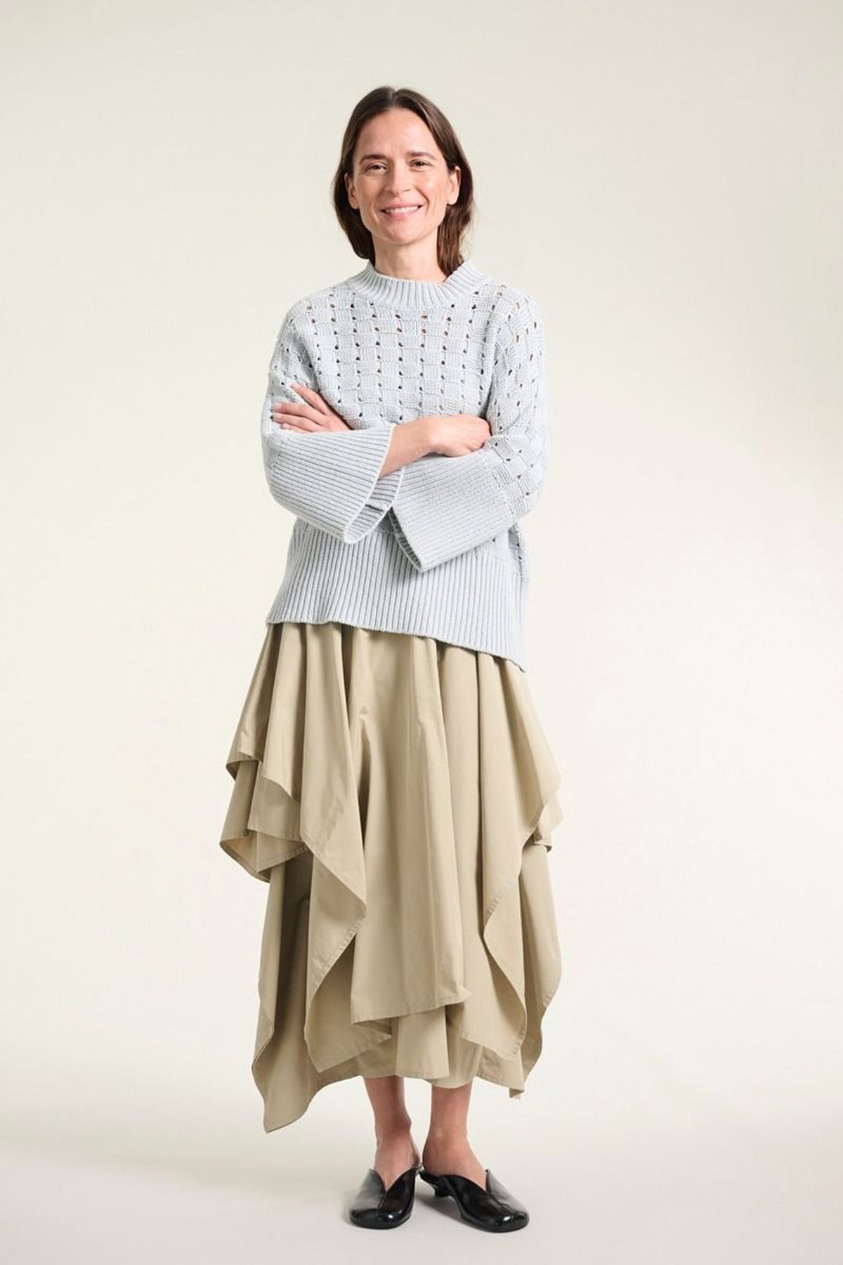 Kareshi blus TENDER BLUE - 261-1068-5657