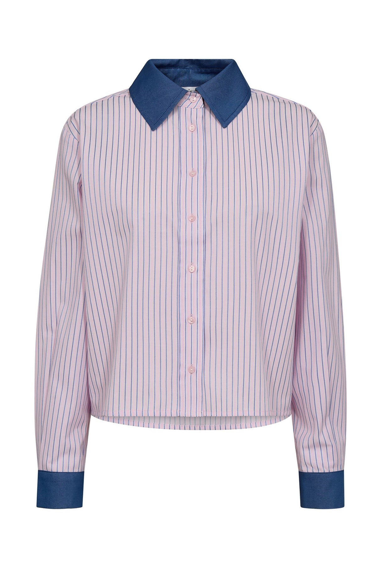 KarinaCC Stripe Mix Shirt 43-Candyfloss - 45006
