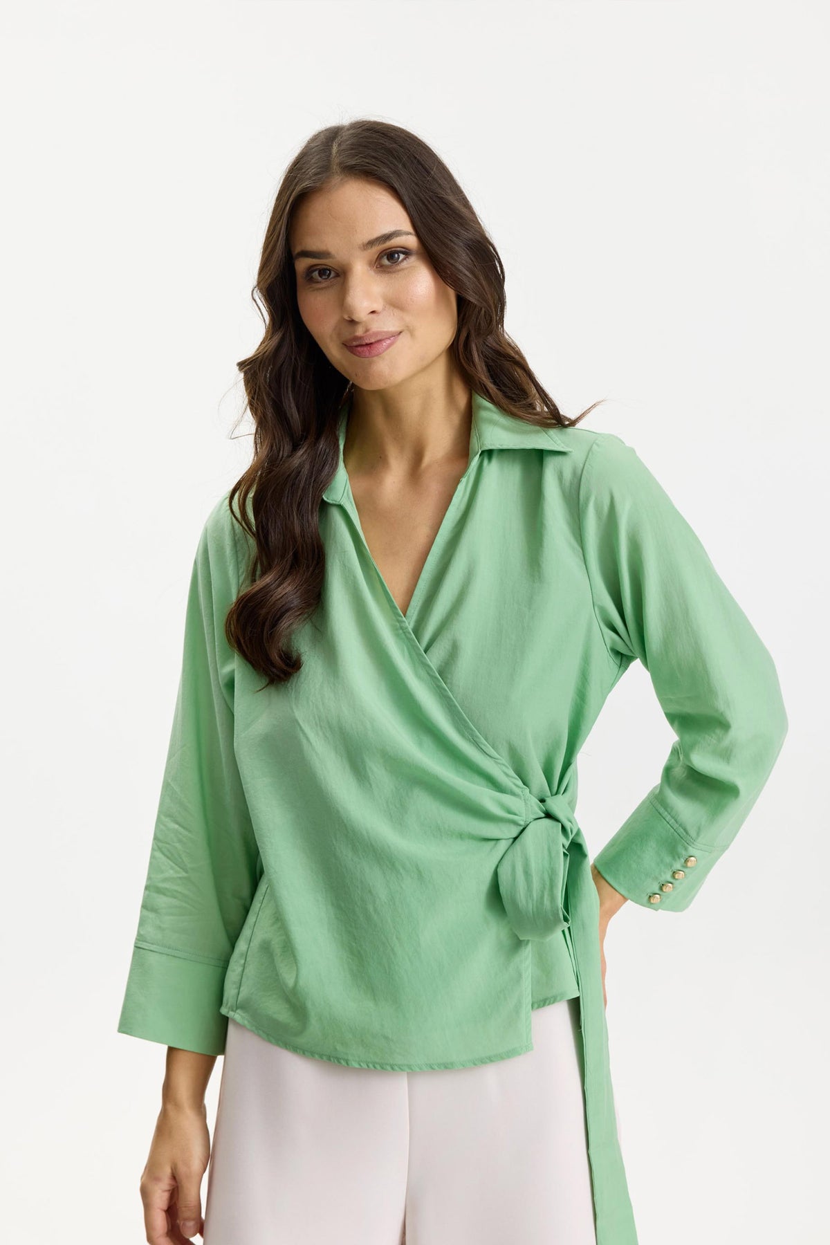 Karla blus Grön - 16948