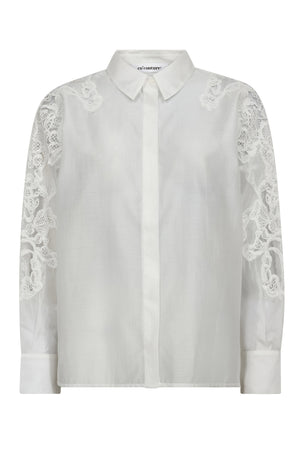 KawaCC Embroidery Shirt 4000-Vit - 35988