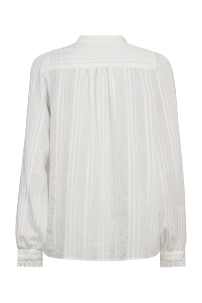 KesiCC Lace Shirt 4000-White - 35960 Thumbnail
