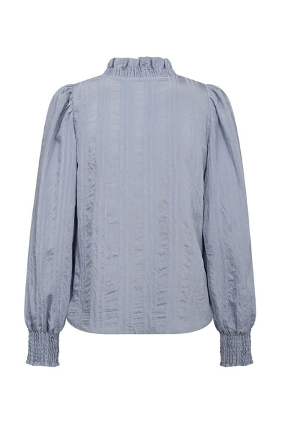 KesiCC V-Blouse 23-Pale Blue - 45024 Thumbnail