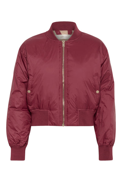 KialinnIW Cropped Jacket 30110657 Cabernet Thumbnail