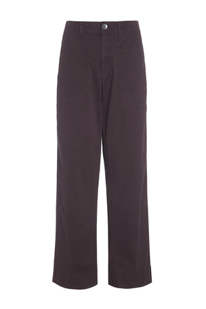 Kihon långa raka byxor RAISIN - 261-2399-4755