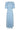 Kikka Chiffon Flower Dress Light Blue - 167915