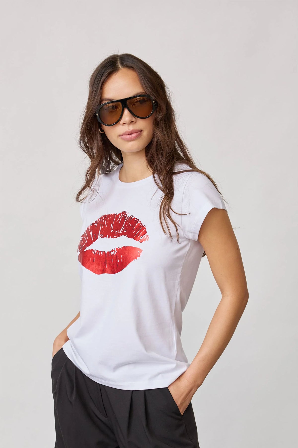 KissCC New Tee 358-Röd - 43099