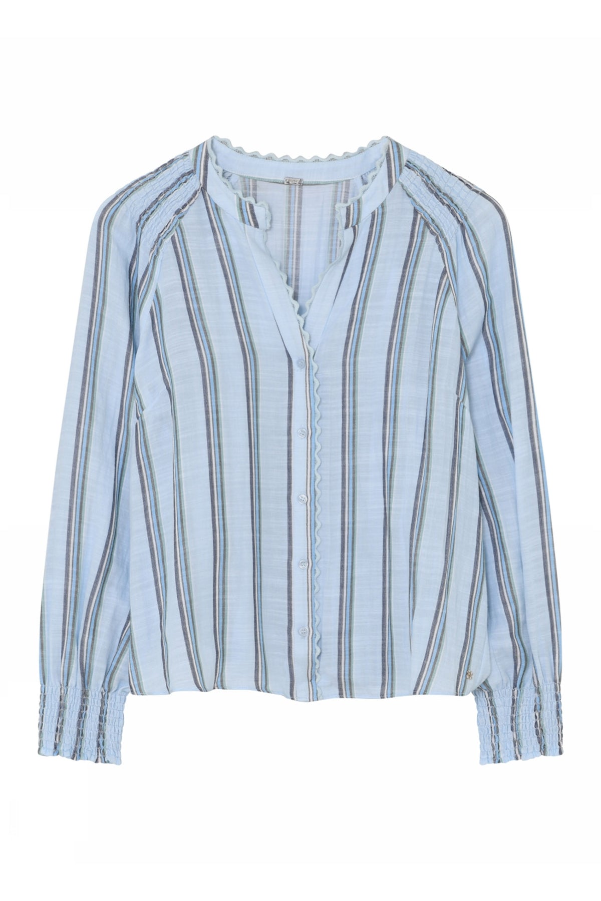 Kora, skjorta 4010-Sea Breeze - 60665/7559