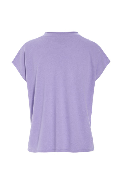 Kumo cashmere ärmlös blus SOFT LAVENDER - 261-1080-5665 Thumbnail
