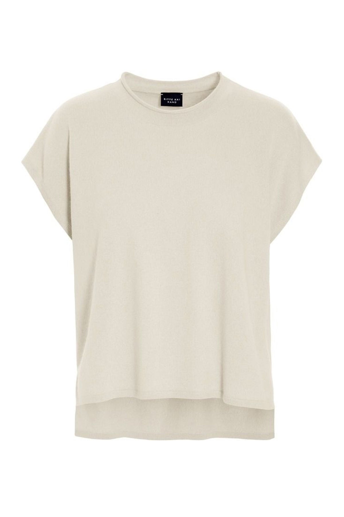Kumo kashmir ärmlös blus Vanilla - 261-1080-5665