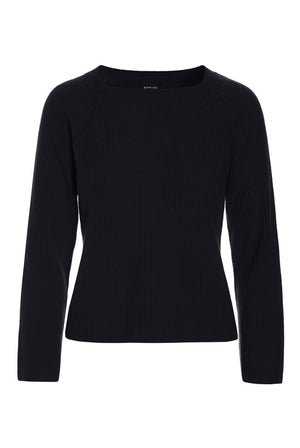 Kumo kashmir raglanblus Svart - 266-1080-5885