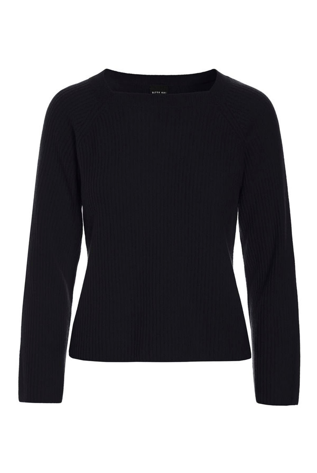 Kumo kashmir raglanblus Svart - 266-1080-5885