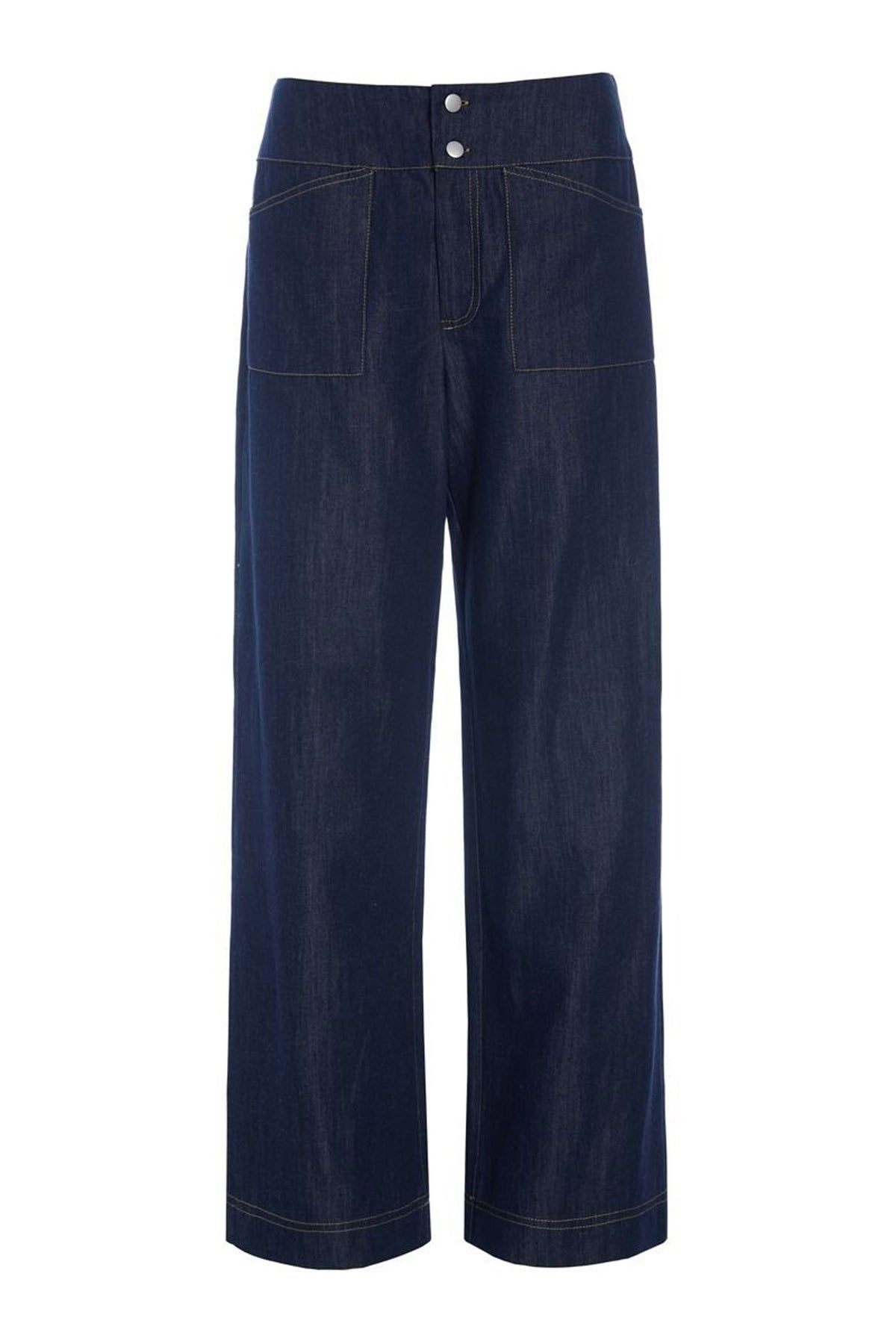 Kurai raka byxor Dark Denim - 262-2468-5701