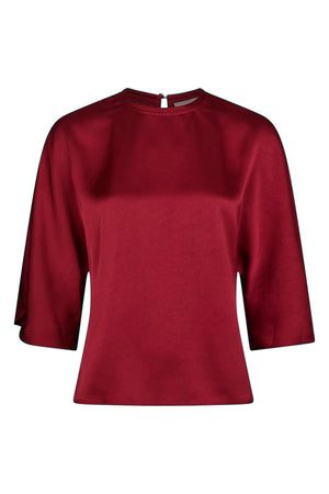 LIORA HEAVY SATEEN Mörkröd - 165567