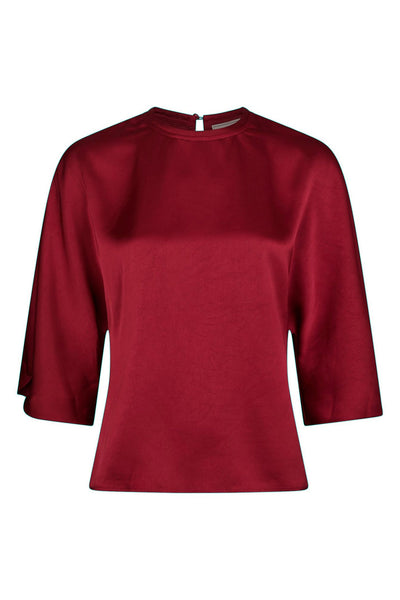 LIORA HEAVY SATEEN Mörkröd - 165567 Thumbnail