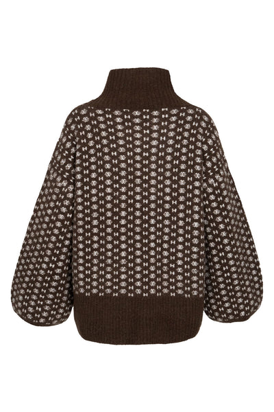 LOGO Sweater 6002 Dark Earth - 2540120800 Thumbnail