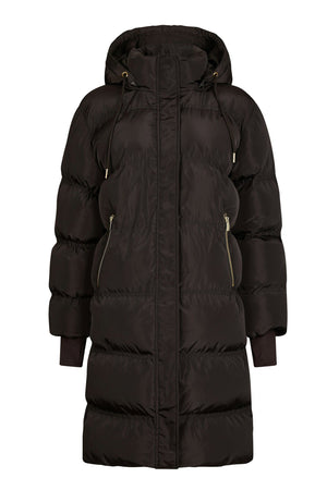 LUCETTE PUFFER Mörkbrun - 164885