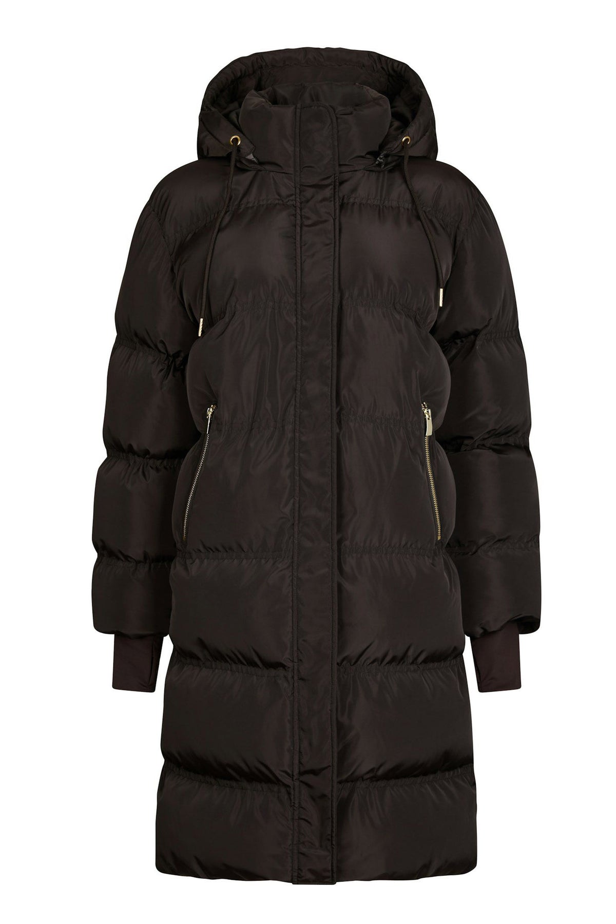 LUCETTE PUFFER Mörkbrun - 164885