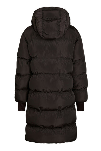 LUCETTE PUFFER Mörkbrun - 164885 Thumbnail