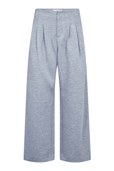 LanceCC Pleat LL Sweatpants 57-Grey Melange - 41021 Thumbnail