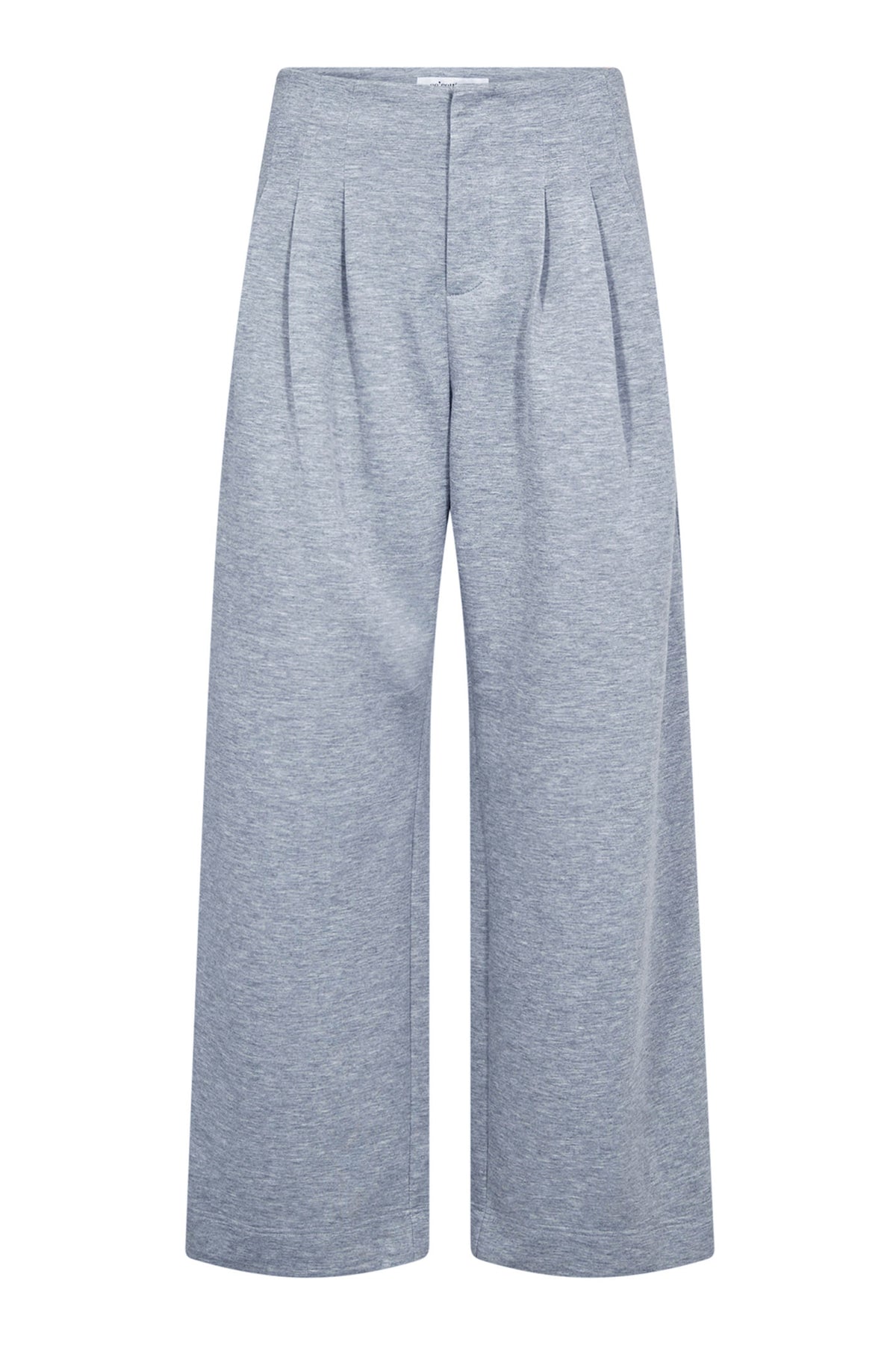 LanceCC Pleat Sweatpant 57-Grey Melange - 41020