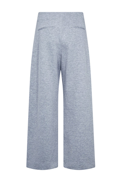 LanceCC Pleat Sweatpant 57-Grey Melange - 41020 Thumbnail