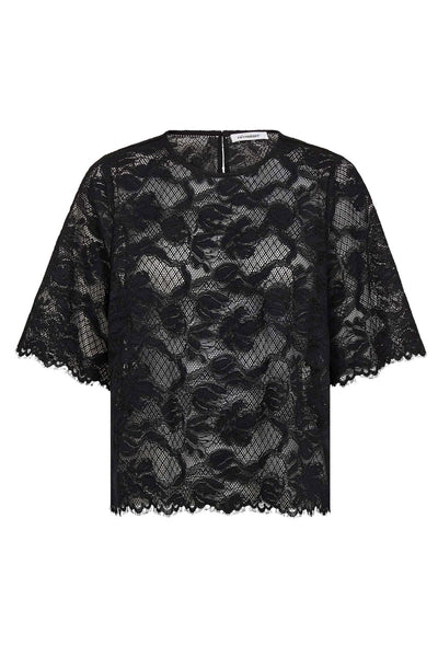 LannyCC Lace Blouse 96-Black - 45110 Thumbnail