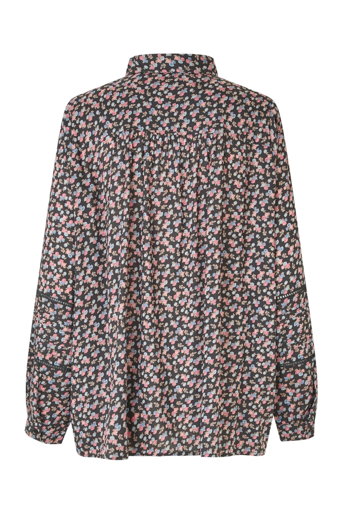 LariLL Shirt LS 18 Washed Black - 25441-1028